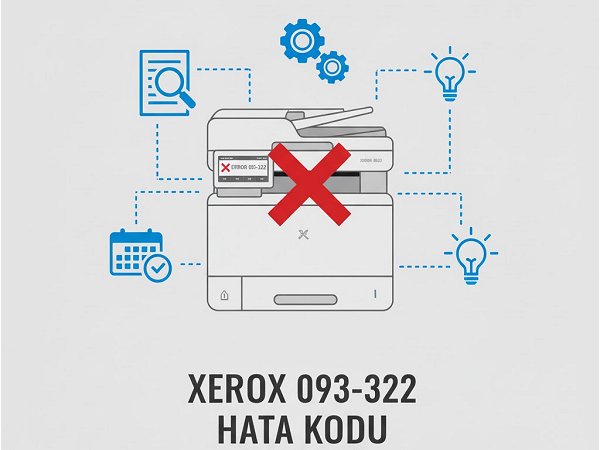 Xerox 093-322 Hata Kodu Fuser Ünitesi Arızası